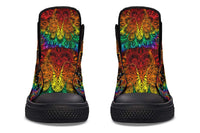 Printed Couple High-top Canvas Shoes