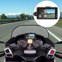 High-Definition 720P Split-Type Waterproof Dual-Lens Motorcycle Dash Cam