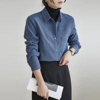New Autumn And Winter Bandage Dress Shirt For Women