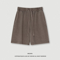 Summer American-style Washed Casual Shorts