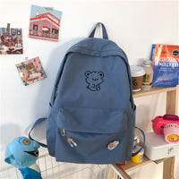 Junior High School Students Korean Version Of The Wild Backpack Female High School Students Ins Backpack