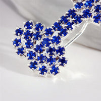 Pet Cat And Dog Ornament Diamond Dog Bone Barrettes