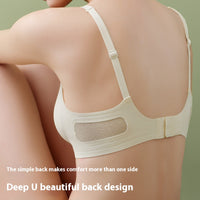 Women's Strapless Deep V-shaped Breathable Mesh Bra
