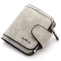 Ladies Wallet New Buckle Frosted Leather Cute