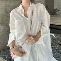 Summer Wide-leg Pants Casual Pants Fashion Two-piece Set