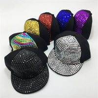Parent-Child Children's Diamond Rivet Baseball Cap