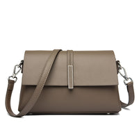 Women's Cowhide Tote Bag Simple Shoulder Messenger Bag
