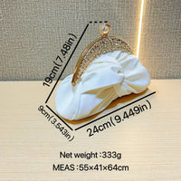 Diamond-embedded High-grade Socialite Clutch Mini