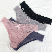 Retro Sexy Lace Low Waist Bag Hip Girl Briefs
