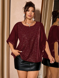 Stylish Minimalist And Relaxed Fit Womens Short Sleeve Top