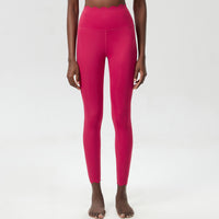 Small Wave Yoga Pants Plus Size Lycra Milk Leather Tight Trousers For Women