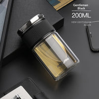Unisex Portable High-end Transparent Water Bottle
