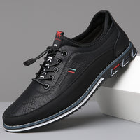 Casual Plus Size Men's Shoes Slip-on Flat Heel