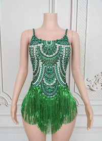 Women's Creative All-Match Solid-Color Tassel Dress
