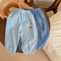 Cartoon Sports Pants Ice Silk Anti-mosquito Thin