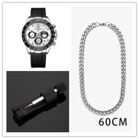 Men's Multi-functional Fashion Waterproof Quartz Watch