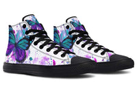 Printed Couple High-top Canvas Shoes