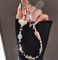 Beaded DIY Bag Charm Versatile Wrist-style Phone Accessory Lanyard