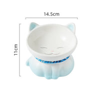 Ceramic Protection Cervical Vertebra Cat Food Bowl
