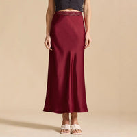 Fashionable Elastic Sheath Long Skirt For Women