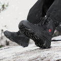 Men's Export Winter Camping Combat Military Fleece-lined Warm Snow Outdoor Climbing Boots Training Shoes