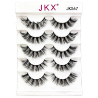 Eye Tail Lengthening Natural Curling Three-dimensional Multi-level Thick Eyelashes