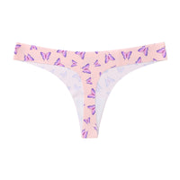 Butterfly Print Plus Size Ice Silk Seamless Invisible Lady