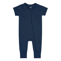 And Women's Baby Zipper Newborn Short-sleeved Romper Comfortable
