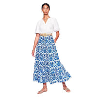 Retro Casual Bohemian Printed Womens Skirt