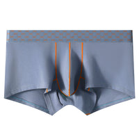 Men's Sports Fitness Low Waist Small Boxer Contrast Color Pants