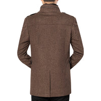AutumnWinter Wool Coat Casual Lambswool Coat