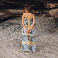 Casual Beach-Style Linen Slip Dress