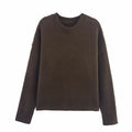 Women's Vintage Silhouette Comfortable Knitwear