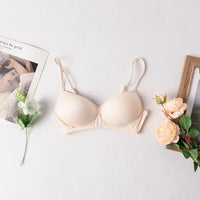 Simple Solid Color Thin No Steel Ring Underwear