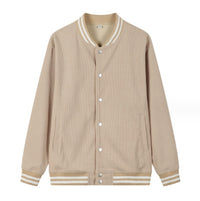 Menswear Corduroy Japanese Baseball Jacket