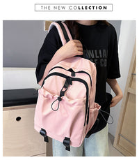 Printed Backpack Fashion Campus Class School Bag