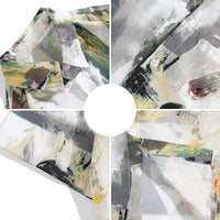 Retro Oil Painting Shirt For Men And Teenagers