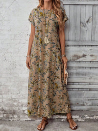 Women's Fashionable Casual Dress With Digital Print