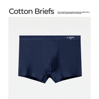 7A Antibacterial Crotch Summer Breathable Plus Size Purified Cotton Men's Underwear
