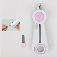 Dog Nail Clippers Nail Grinder Cat Nail Clippers Build-in LED Light Anti-blood Position Nail Clippers Pet