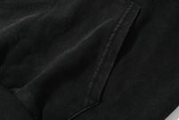 360g Heavy Cotton Distressed Washed Hoodie Drop-shoulder Loose Fit Sweatshirt