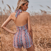 Fashion Street Hipster Halter Sexy Halter Jumpsuit