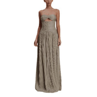Bustier Ruched High-end Evening Gown Dress