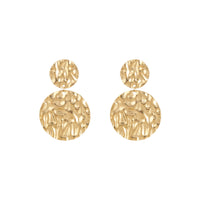 European And American Popular Exaggerated Fashion Stud Earrings, Retro Luxury Design, Simple High-Grade Jewelry For Women