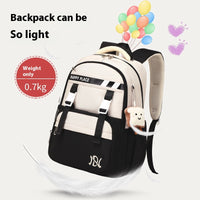 Minimalist Preppy Style Stain-resistant Schoolbag