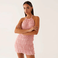 New Personalized Dress Breathable Lace-Up Bodycon Skirt