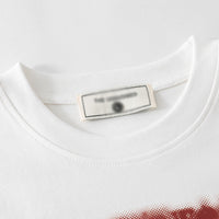 Men's Printed Loose Pure Cut-sleeve Top