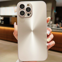 New Aurora CD Pattern Phone Case With A Simple Matte Finish