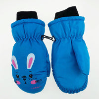 Winter Cold  Waterproof  Non-slip Children's Ski Gloves
