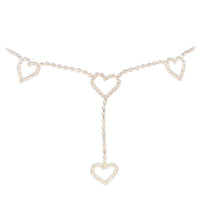 Accessories Sexy Model Rhinestone Love Belt